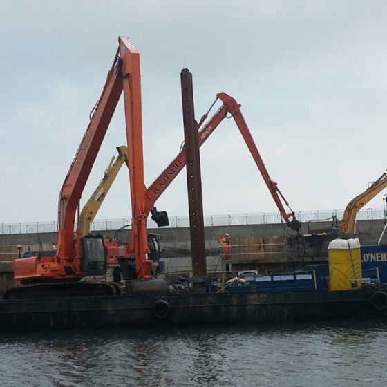 Portavogie Harbour dredging