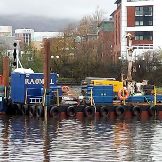Site investigation work, Belfast